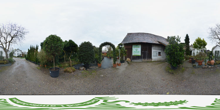 Eingang Schaugarten Sandhaas Garten und Landschaftsbau